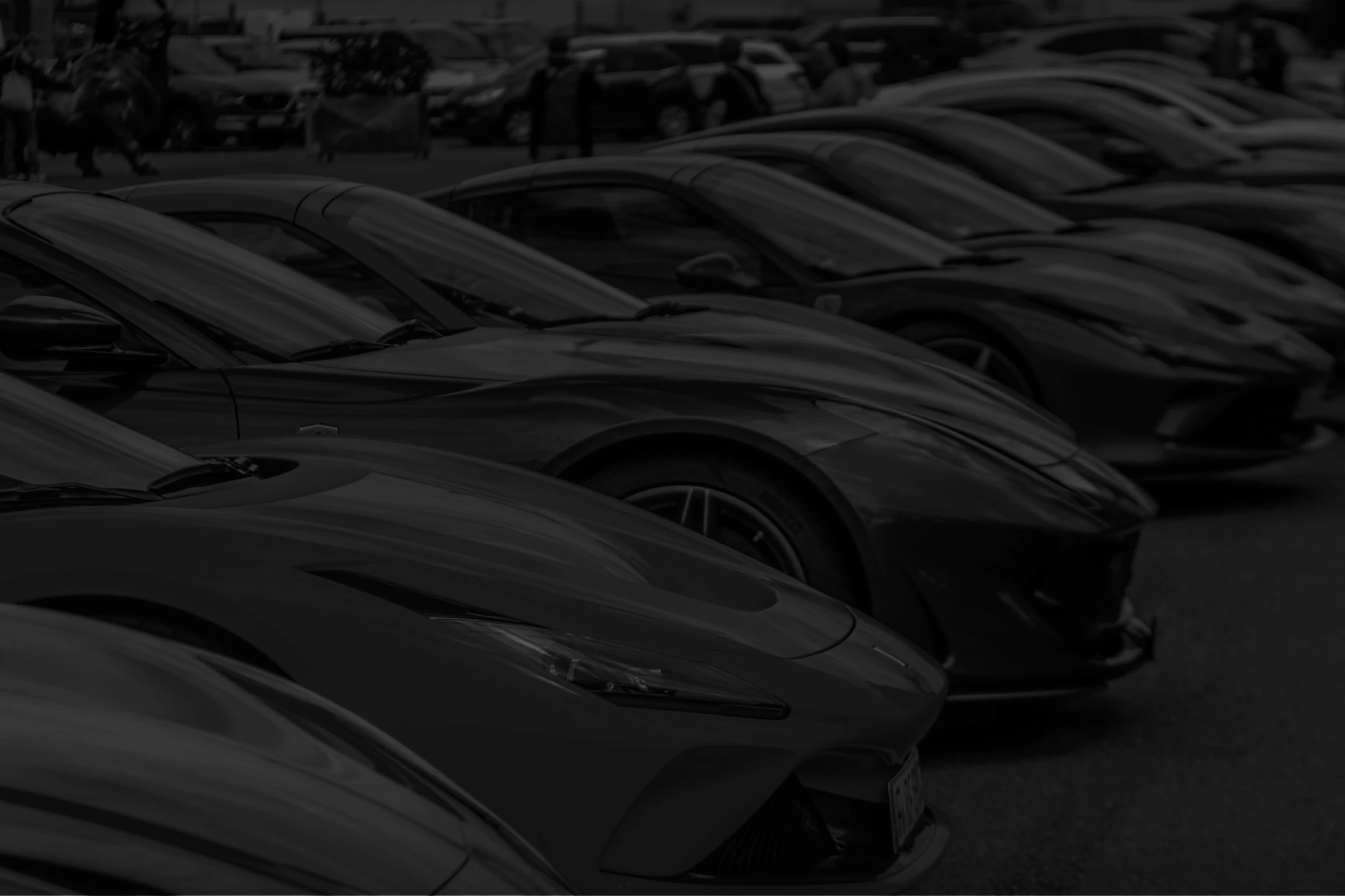 Row of cars